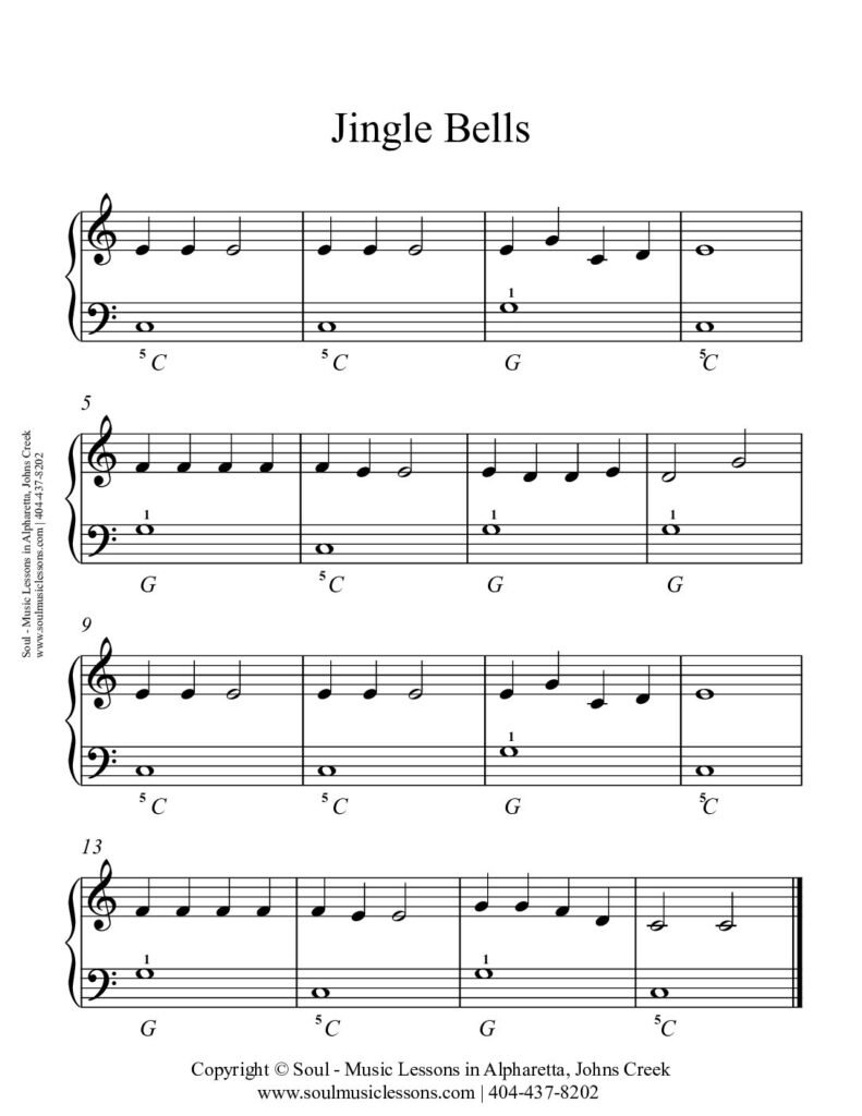 jingle bells test piano