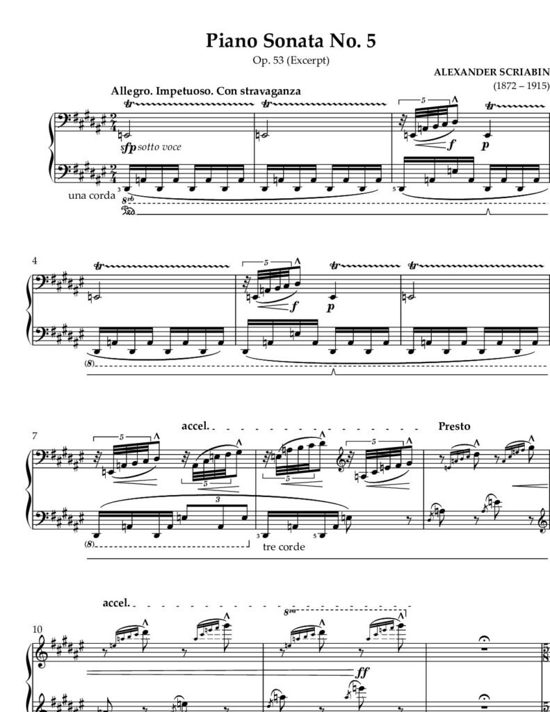 piano sonata